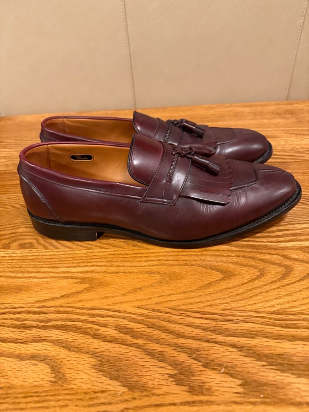 Excellent Men’s Allen Edmonds Cannondale Tassel Loafers - 13 - Picture 4 of 11